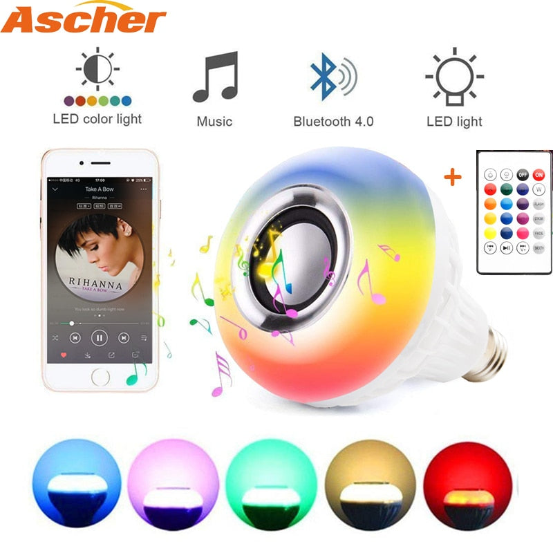 E27 Wireless Music Bulb