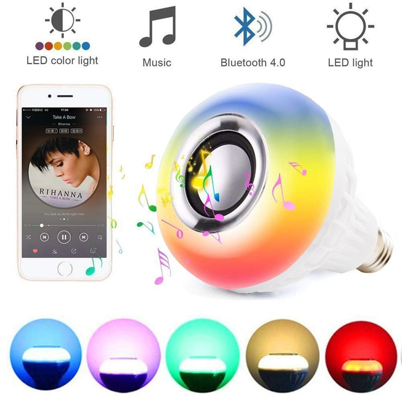 E27 Wireless Music Bulb